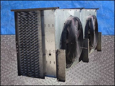 2004 Krack 2-Fan Ammonia Evaporator - 25 Tons Krack 