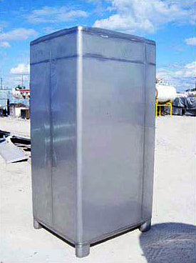 2004 Tote Systems Invert-A-Bin Dumper / Blender – 448 Gallons Tote Systems 