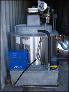 2005 Howe Corporation Stainless Steel Rapid Freeze Flake Ice Machine Howe Corporation 