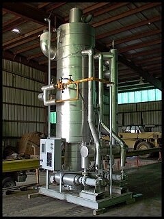 2008 Industrial Service & Fabricators, Inc. Ammonia Recirculator 36 in. dia x 96 in. H Industrial Service & Fabricators, Inc. 