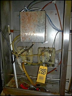 (3) Chemical Feed Pumps with Stainless Steel Enclosure Not Specified 
