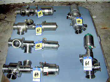 3 Way Pneumatic Actuator Valve Stainless Steel Not Specified 