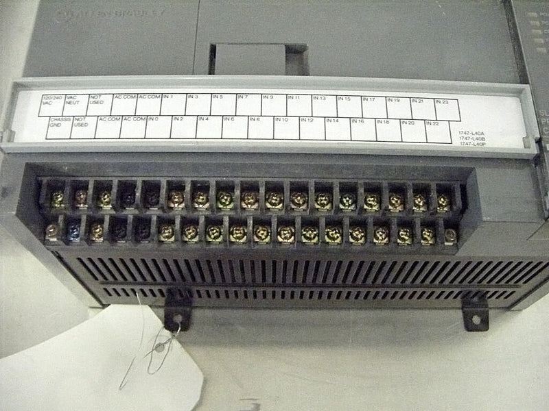 Allen-Bradley SLC 500 Processor Unit 40 I/O Allen-Bradley 