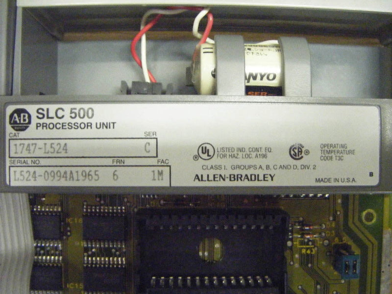 Allen-Bradley SLC500 Processor Unit Allen-Bradley 