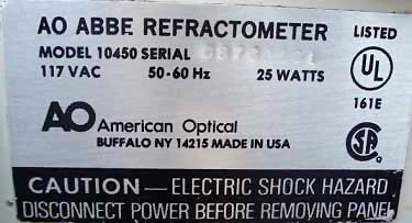 American Optical Leica Mark II Series AO ABBE Digital Refractometer American Optical 