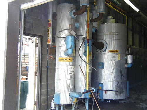 Ammonia Accumulator - 130 Gallons Not Specified 