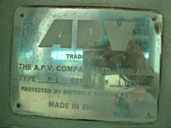 APV 2-Effect Rising/Falling Film Plate Evaporator APV 