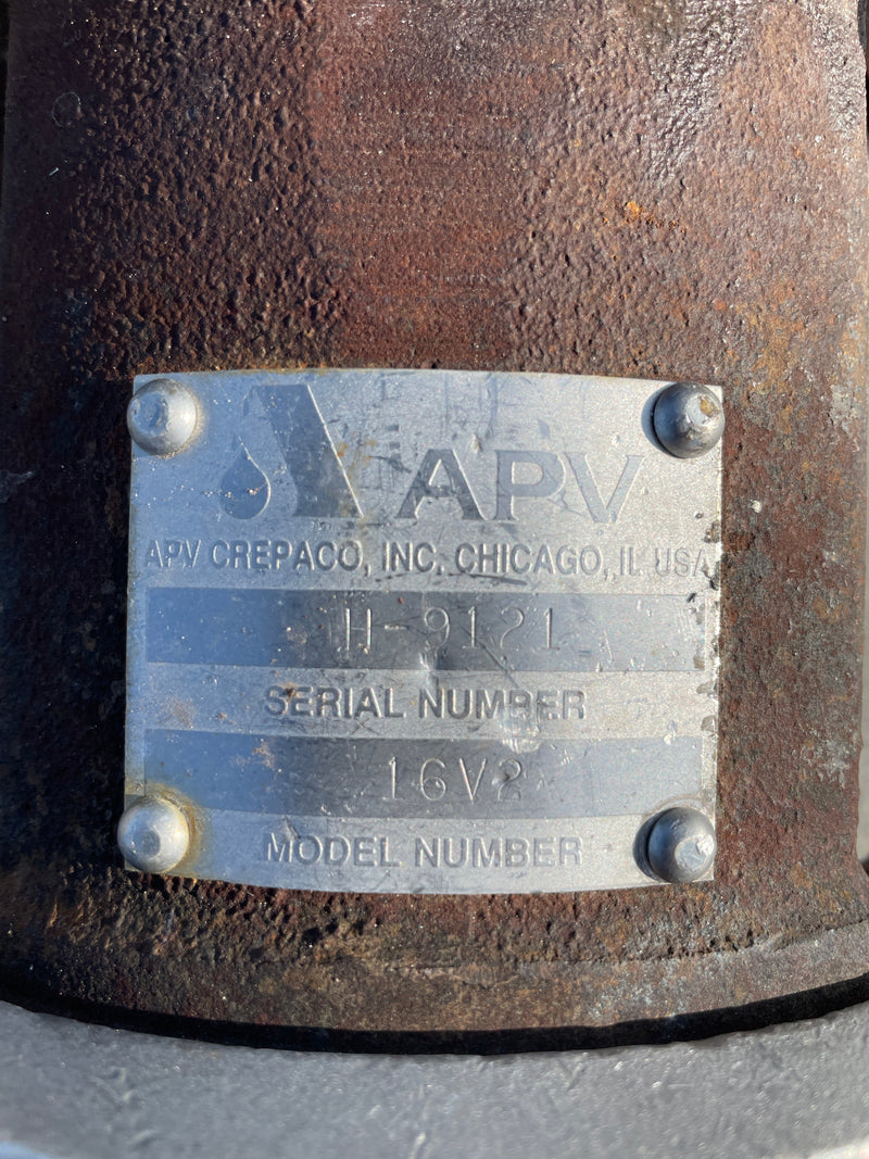 APV Crepaco 16V2 Centrifugal Pump (3 HP, 280 GPM Max) APV Crepaco 