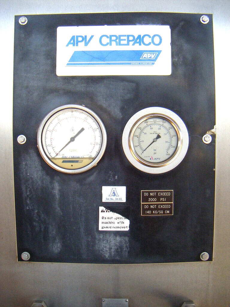 APV Crepaco 5DL Homogenizer - 2000 PSI APV Crepaco 