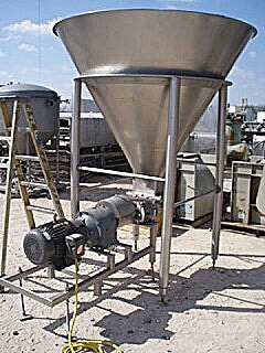 APV Crepaco Stainless Steel Holding Tank and Pump – 300 Gallons Crepaco 