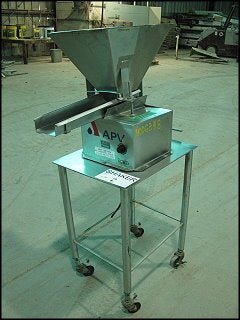 APV Crepaco Stainless Steel Vibratory Feeder APV Crepaco 