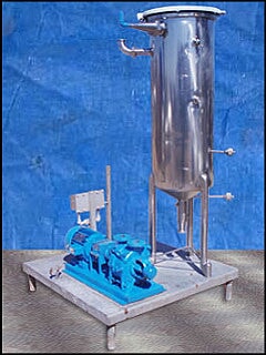 APV Vaccumizer Skid with SIHI Vacuum Pump APV 