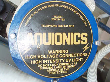 Aquionics Inc. UV System Aquionics 
