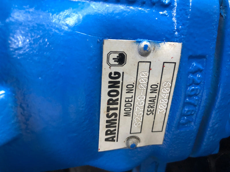 Armstrong 4030 Series 3X2X10 4030 Centrifugal Pump (7.5 HP, 200 GPM Max) Armstrong 