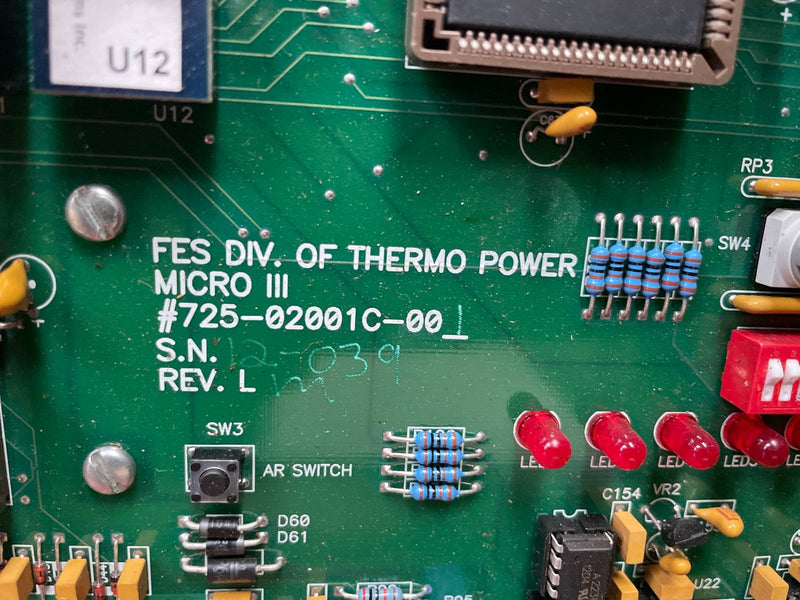 GEA Micro III Screw Compressor Micro Control Panel