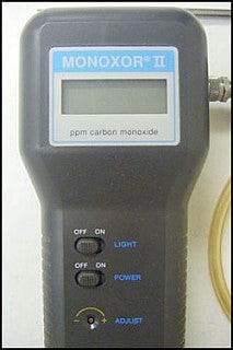 Bacharach Monoxor II Electronic Gas Analyzer Bacharach 