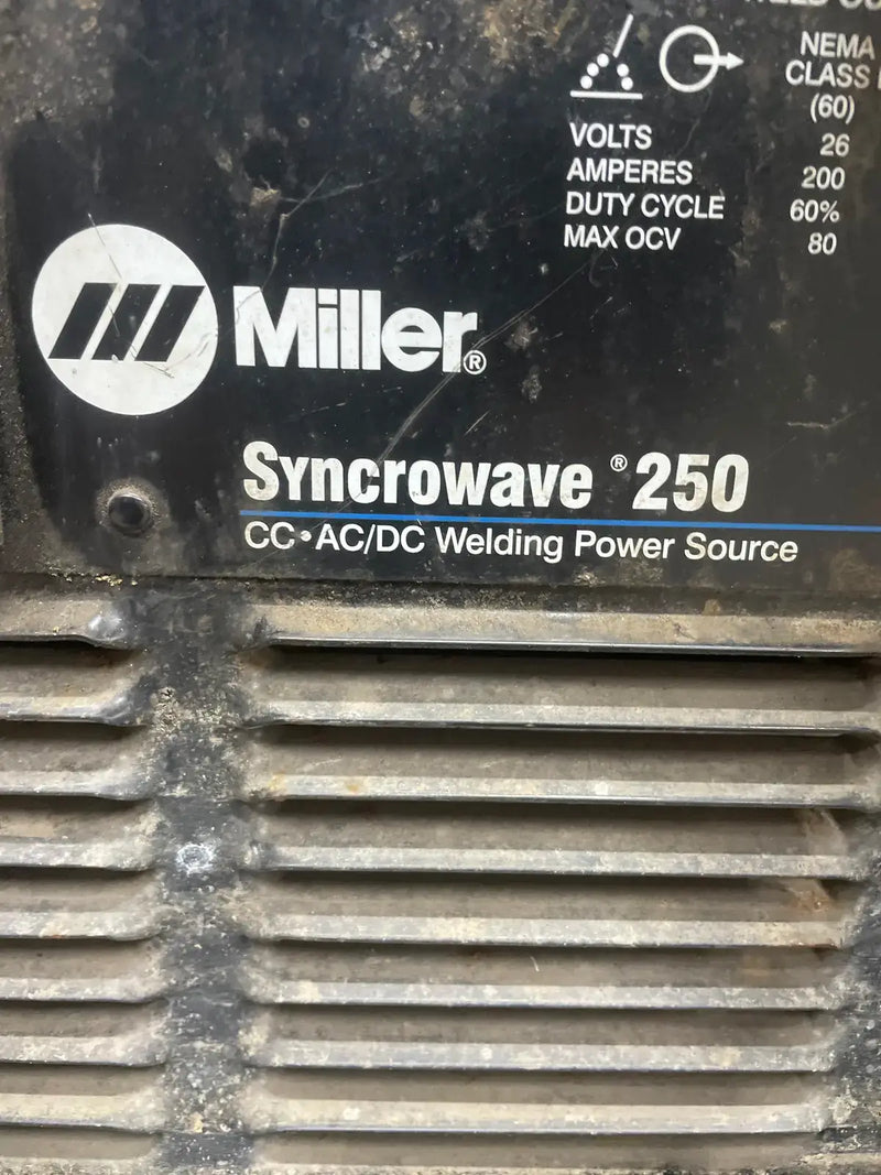 Miller Syncrowave 250 CC AC/DC Welder