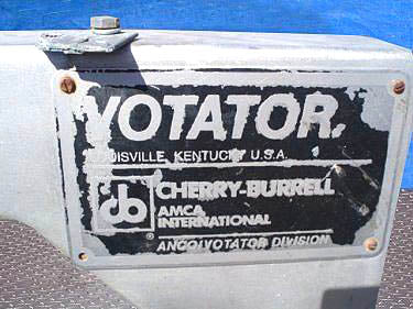 Cherry-Burrell Votator Scraped Surface Heat Exchanger- 4 x 120 Cherry-Burrell 