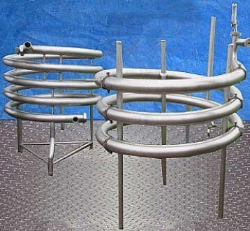 Circular Holding Tube on Stand- 20 Gallon Not Specified 