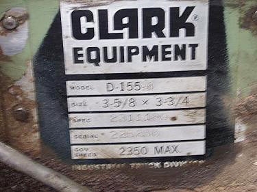 Clark Forklift Clark 