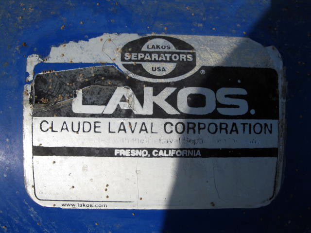 Claude Laval Corporation Lakos® Sand Filter Lakos 