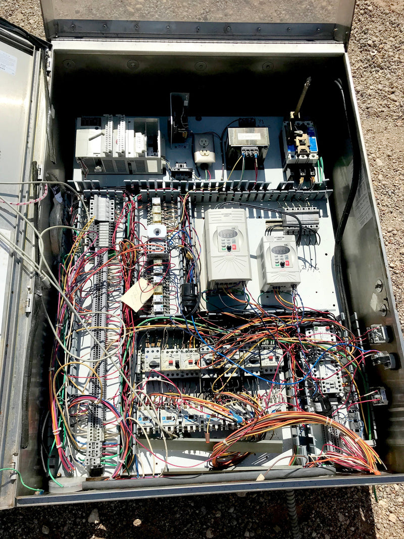 Control Panel for Spiral Freezer Integrated Controls, Inc. 