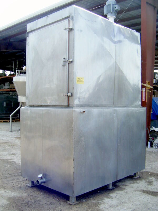 Dairy Equip. Co. 4-Plate Falling Film Plate Chiller Dairy Equip. Co. 