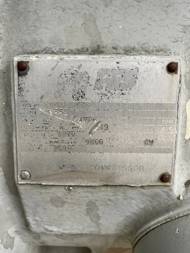 FES 155S Bare Rotary Screw Compressor