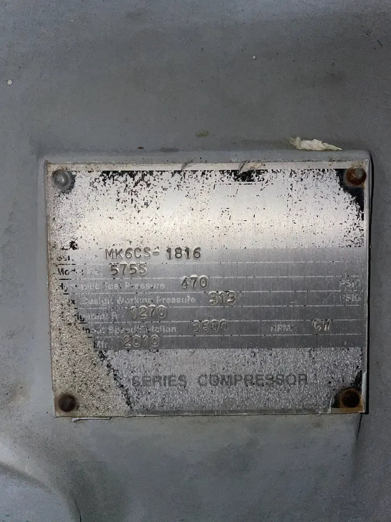 FES 575S Bare Rotary Screw Compressor