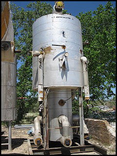 E. L. Nickell Vertical Ammonia Recirculating Tank – 72 in. ID x 8 ft. 6 in. E. L. Nickell 