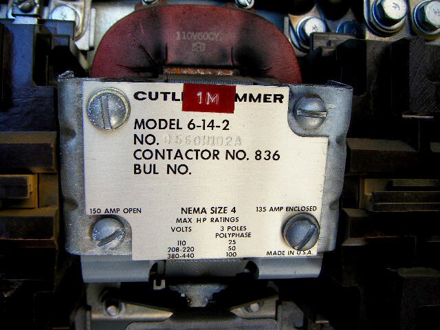Eaton Cutler – Hammer Unitrol Double Sided Motor Control Centers Eaton Cutler - Hammer 
