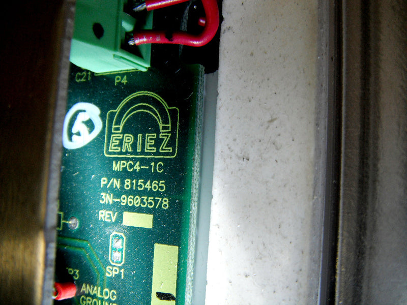 Eriez E-Z TEC Metal Detector MPC Controller Eriez Manufacturing Co. 