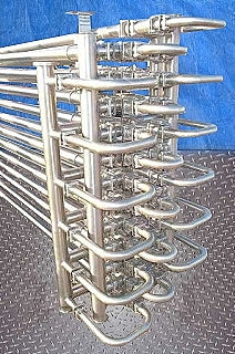 Feldmeier Stainless Steel Triple Tube Heat Exchanger- 24 Tubes Feldmeier 