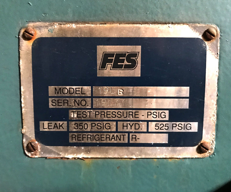 FES 19LB Rotary Screw Booster Compressor - 125 HP FES 