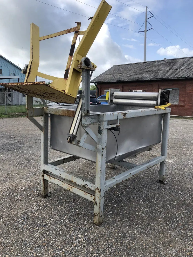 Stainless Mixer With Hydraulic Drum Lift