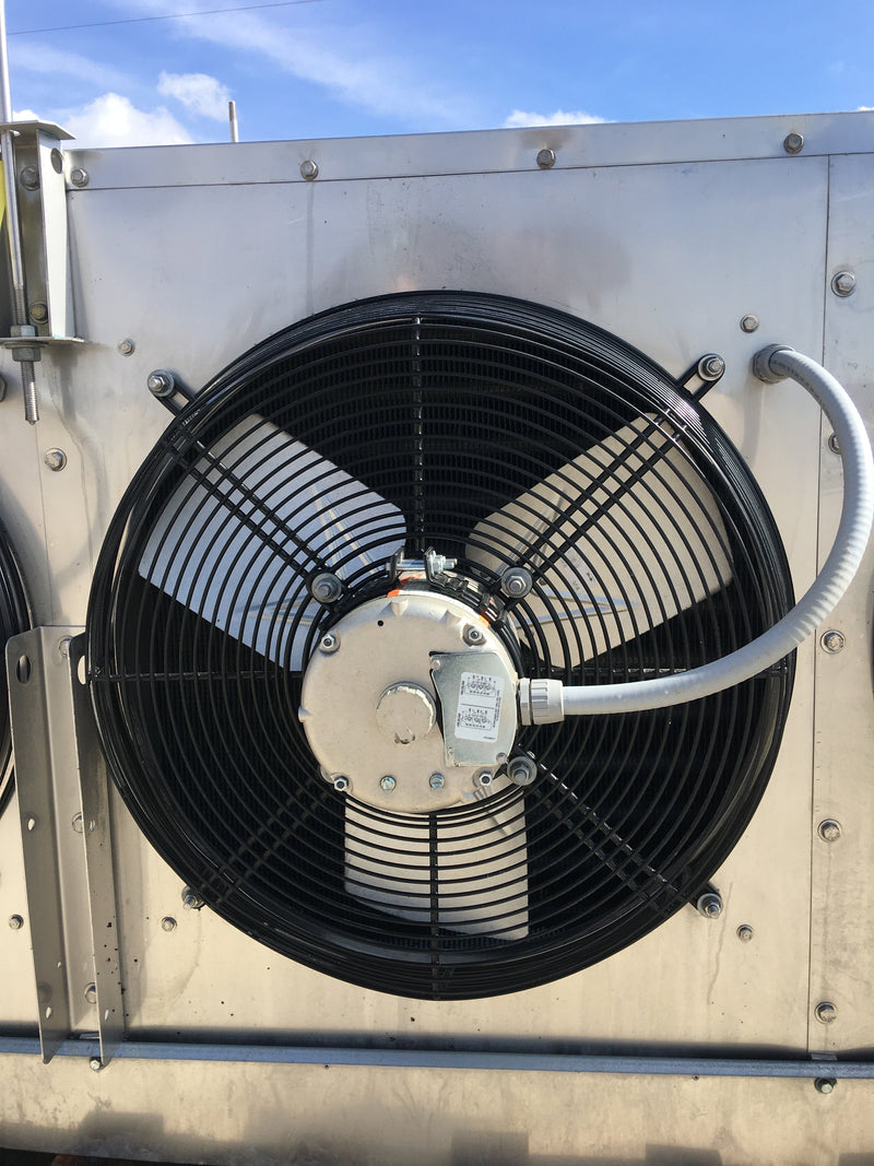 Frick SCS 584TH RH2 Ammonia Evaporator Coil- 22.5 TR, 5 Fans (Low/Medium Temperature) Frick 