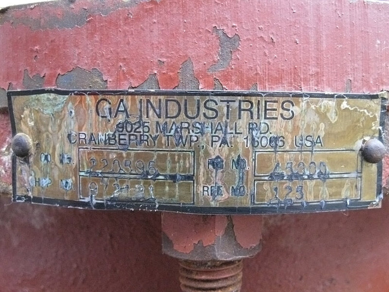 GA Industries Valve GA Industries 