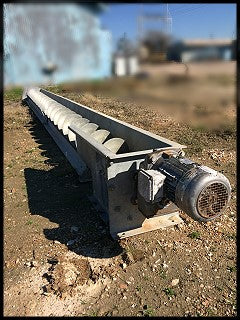 Galvanized Steel Screw Conveyor – 12 in. Not Specified 
