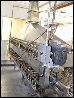 Gas Fired 48-Burner Stainless Steel Tunnel Oven - 24 in. Wide Not Specified 