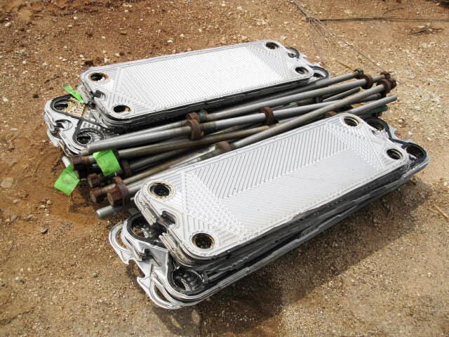Heat Exchanger Plates – 35 Sq. Ft. Not Specified 