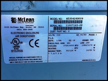 Hoffman / McLean Cabinet Air Conditioner - 4000 BTU Hoffman 