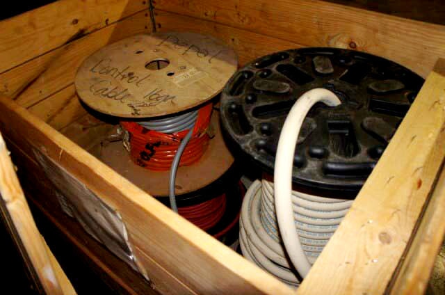 Hose On Reel and Cable In Crate Not Specified 