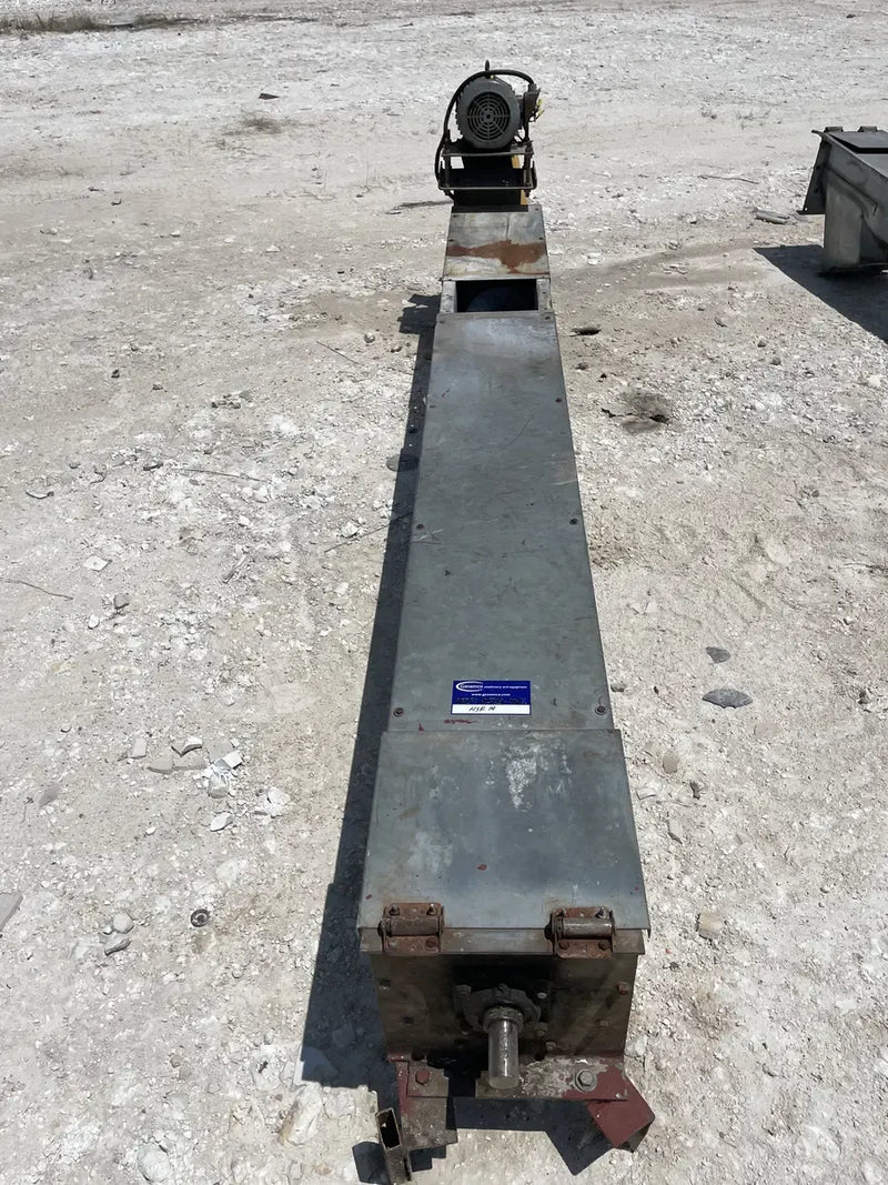Galvanized Steel Screw Auger Conveyor - 2 HP