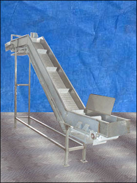 Inclined Transfer Conveyor - 12 in. wide Not Specified 