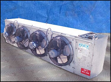 Krack 4-Fan Ammonia Evaporator – 8.7 Tons Krack 