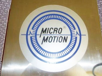 Micro Motion Mass Flow Meter System Micro Motion 