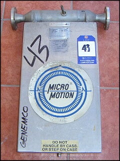 Micro Motion Mass Flow Sensor Micro Motion 