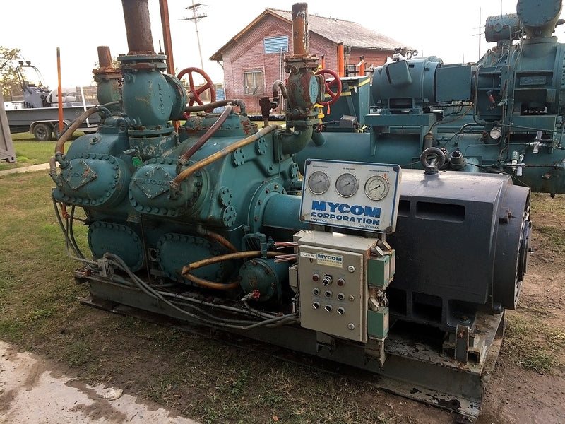 Mycom 12-Cylinder Reciprocating Compressor – 250 HP Mycom 