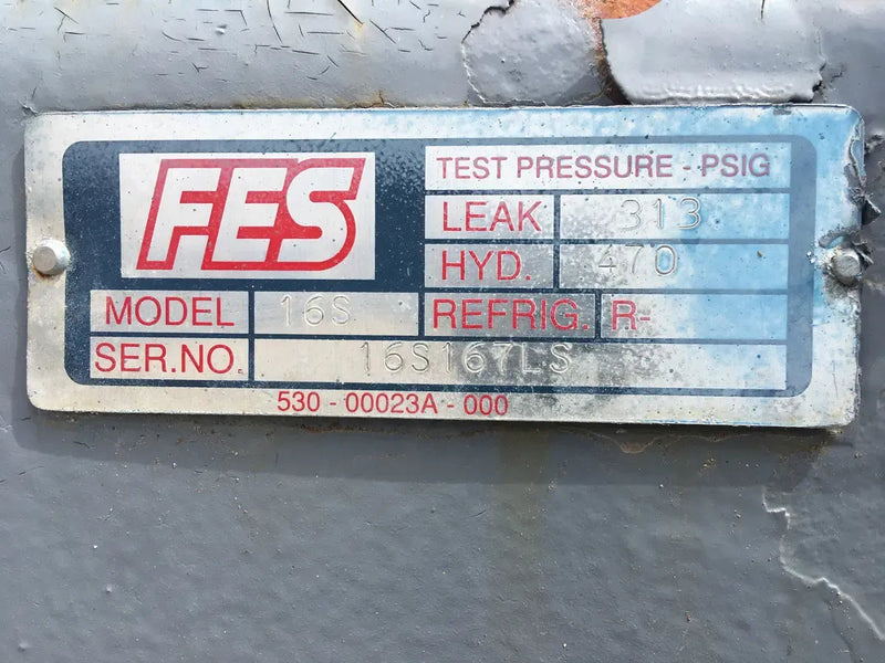 FES 16S Rotary Screw Compressor Package (FES 16S, 200 HP 230/460 V, FES Micro Control Panel)