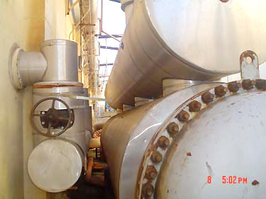 Precision Heat Exchanger Co. Shell and Tube Chiller with Surge Drum Precision Heat Exchanger Co. 